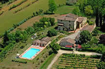 Farming estate called Lepri near Colle Val d'Elsa