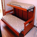 Sofa bed open