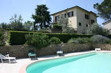Il Poggiolo house and pool