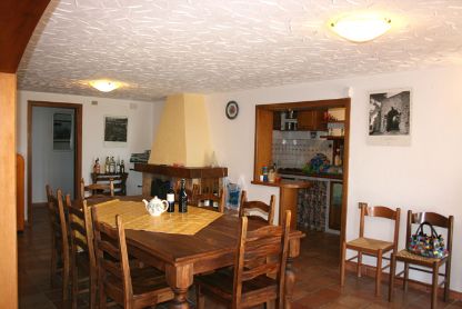 Dining area at La Tagliola