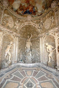 Grotto in the grounds of Montegufoni Castle