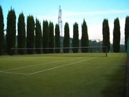 Tennis court at Fattoria Pogni