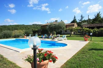 Monte del Lago. Villa sleep 12,  private pool