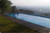 Swimming pool at Casale Aiaccia