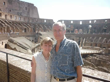 Inside the Colosseum, Rome