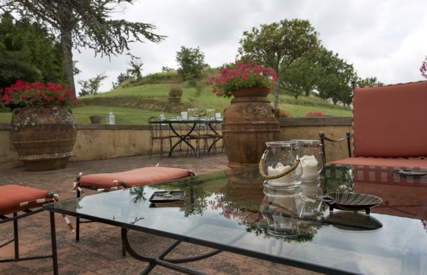 Villa La Cittadella: Outdoor Terrace - lounge area