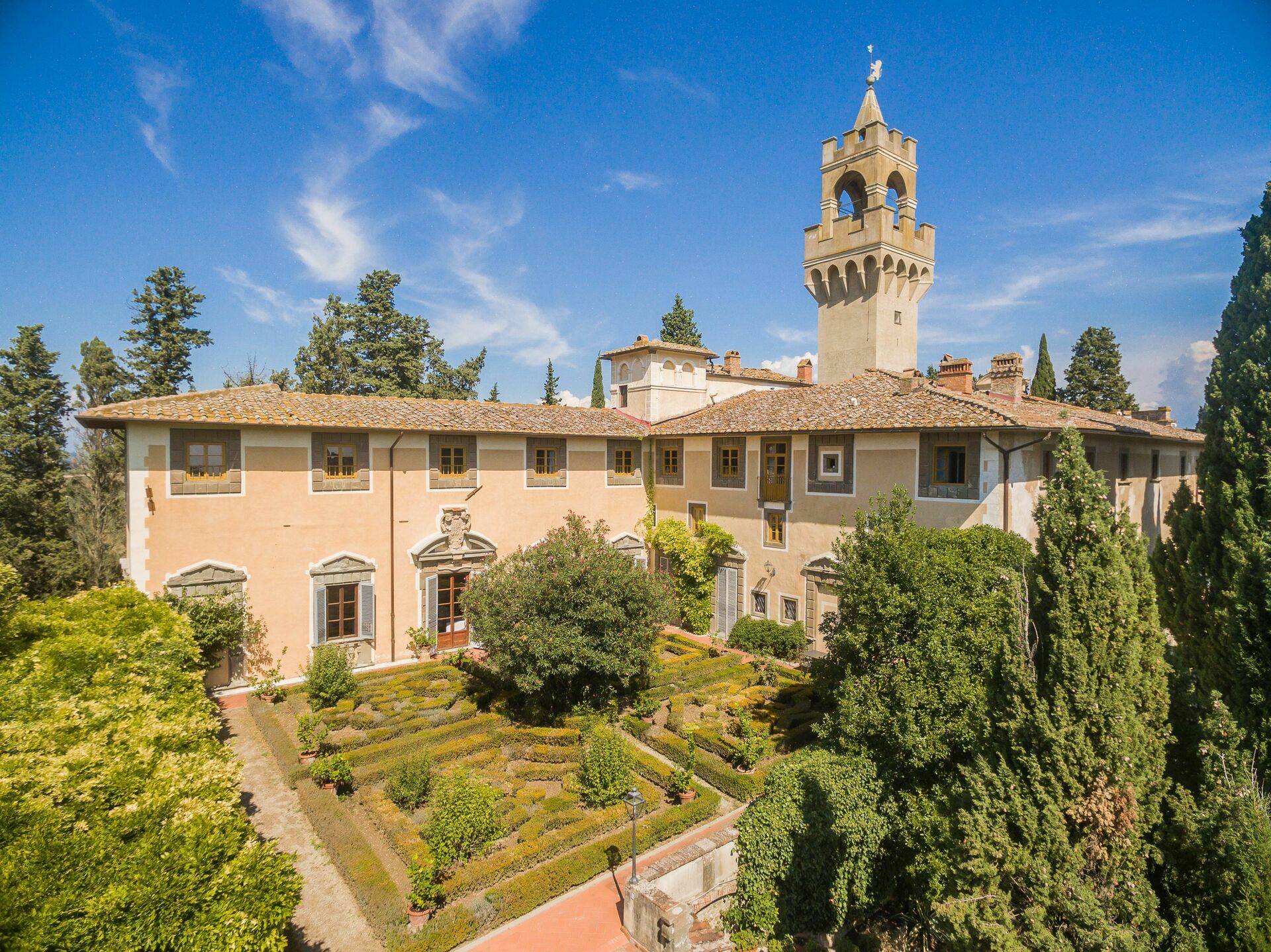 Montegufoni Castle near Florence